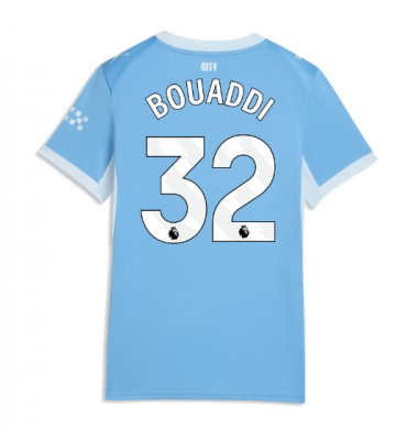 Manchester City Ayyoub Bouaddi #32 Hjemmebanetrøje Dame 2026-27 Kortærmet Manchester City Ayyoub Bouaddi #32 Hjemmebanetrøje Dame 2026-27 Kortærmet
